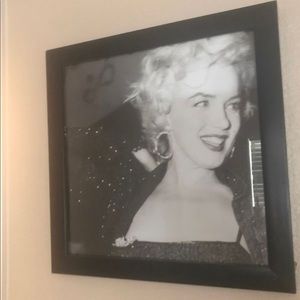 BW Marilyn Monroe poster great condition